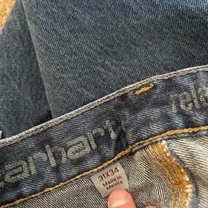 Carhartt jeans. Size 31x34 relaxed fit.